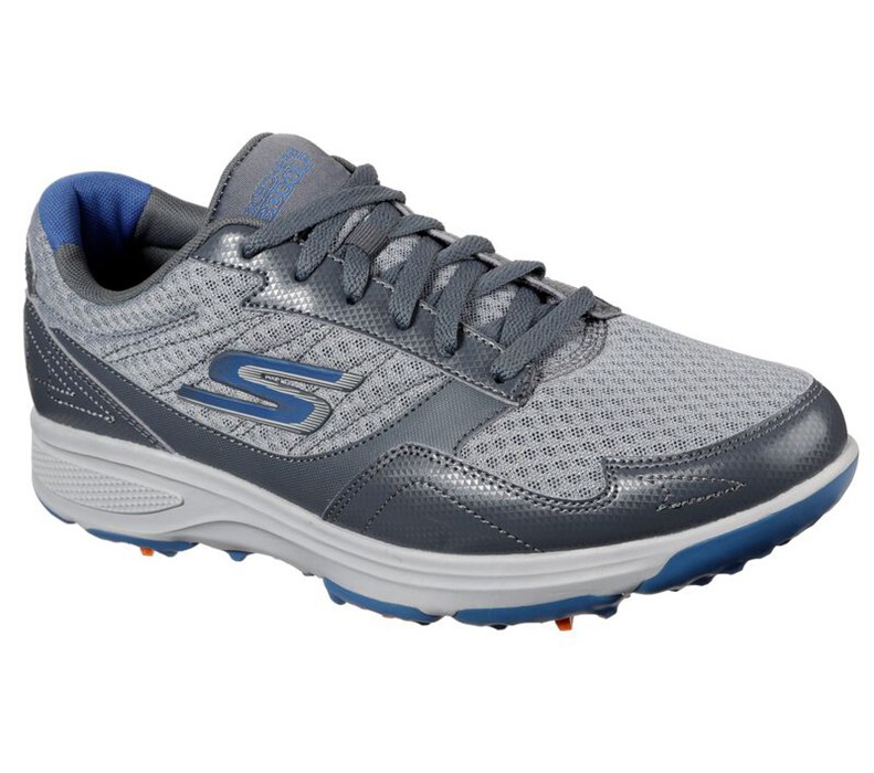 Skechers Go Torque - Sport Rf - Mens Golf Shoes Grey/Blue [AU-GT2383]